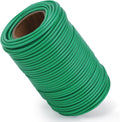 TELENT OUTDOORS 130 Feet Soft Plant Tie Green Twist Garden Ties for Plants Gardening Home Office Organization TPR Garden Ties Supplies with 2.5mm Diameter