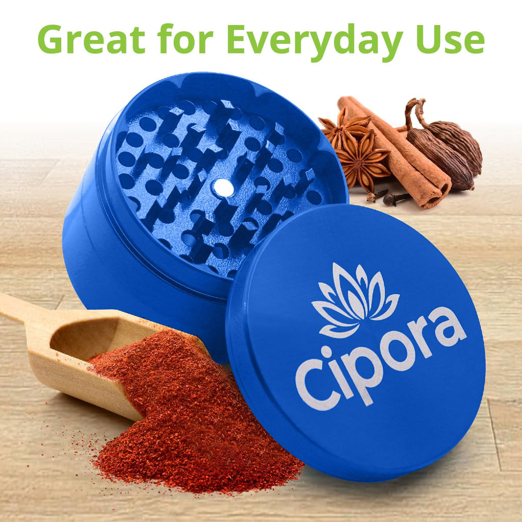 2.5" Manual Grinder (Silver)