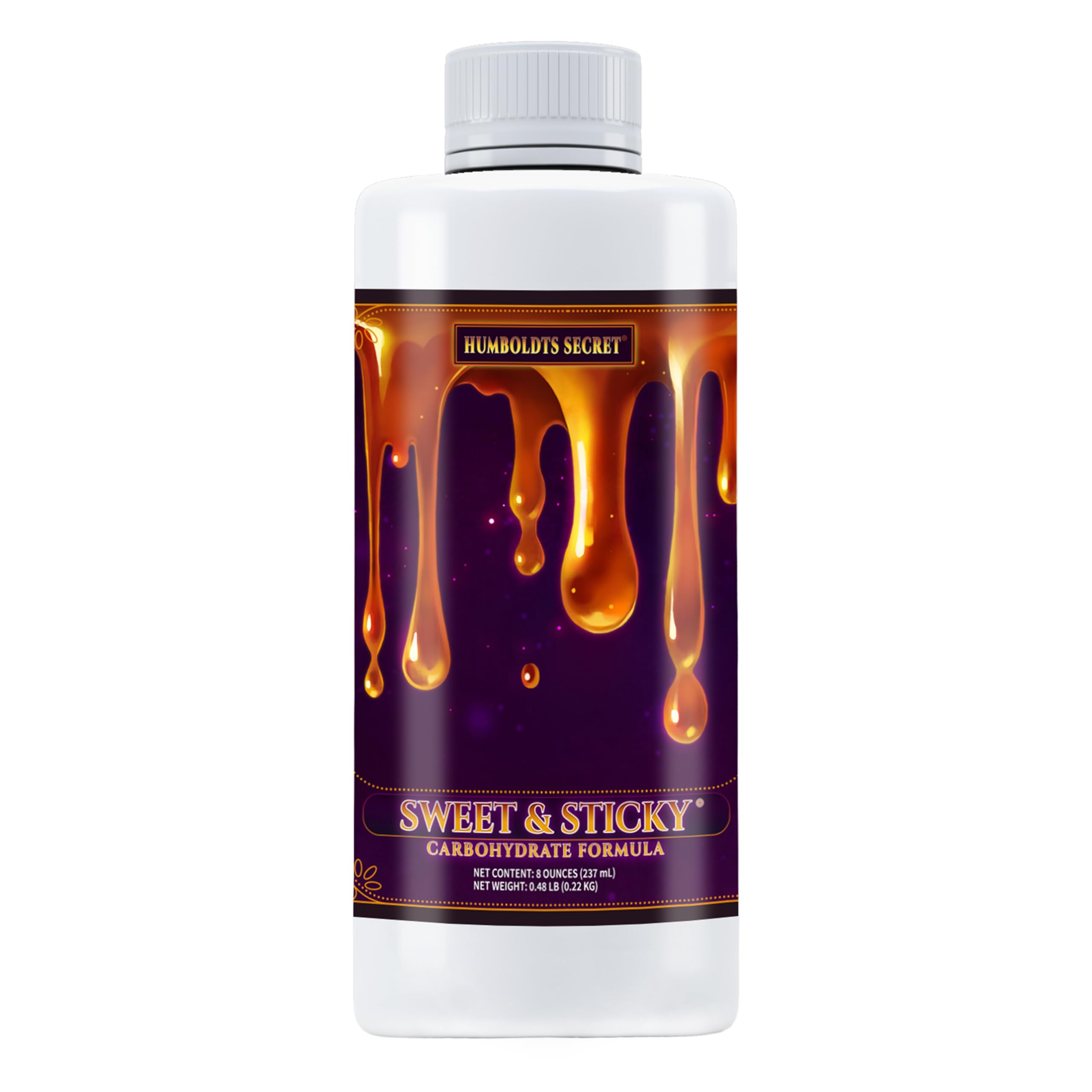 Humboldts Secret Sweet & Sticky Carbohydrate and Saccharide Plant Energy Additive | Indoor and Outdoor Plant Nutrients Enhancer for Growth and Aroma | Boosts Flavor and Development | 1 Gallon