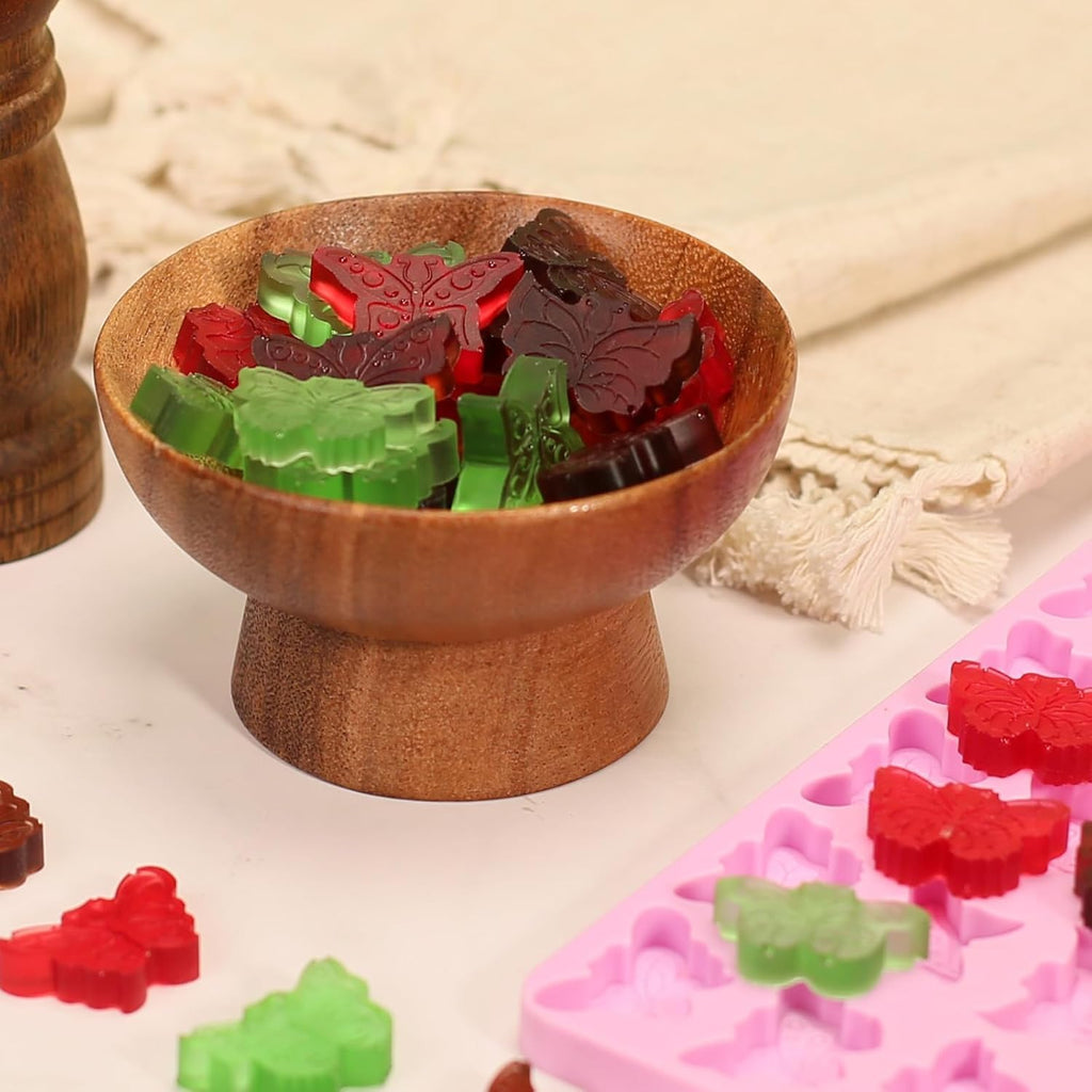 Marijuana Cannabis Hemp Leaf Silicone Molds with 70 Cavities Shaped for Pot Chocolate Candy Gummy, Flower