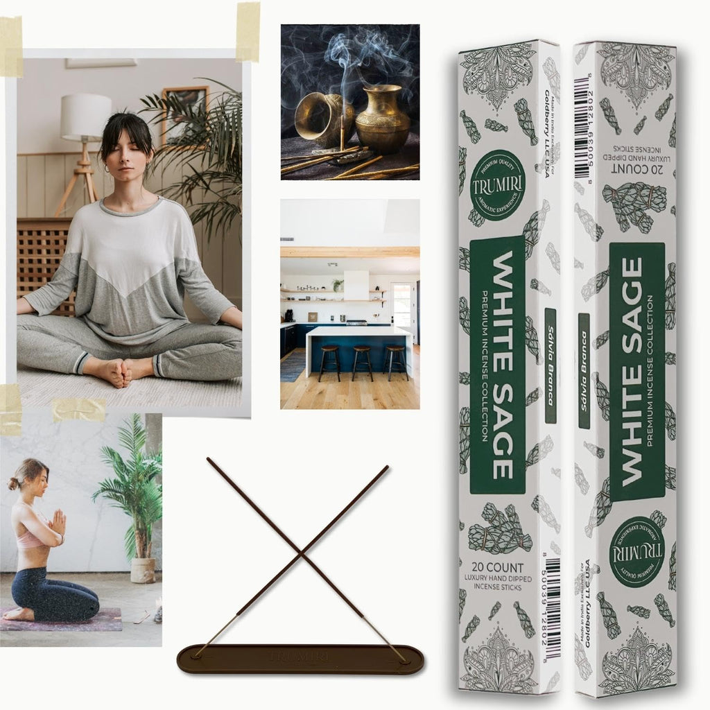 Cannabis Scented Incense Sticks - Total 40 Insence-Sticks - Dual Pack of 20 Insense - Inciensos - Inscents - Natural Non Toxic Ingredients - Incents - Incence - Inscense - Insents