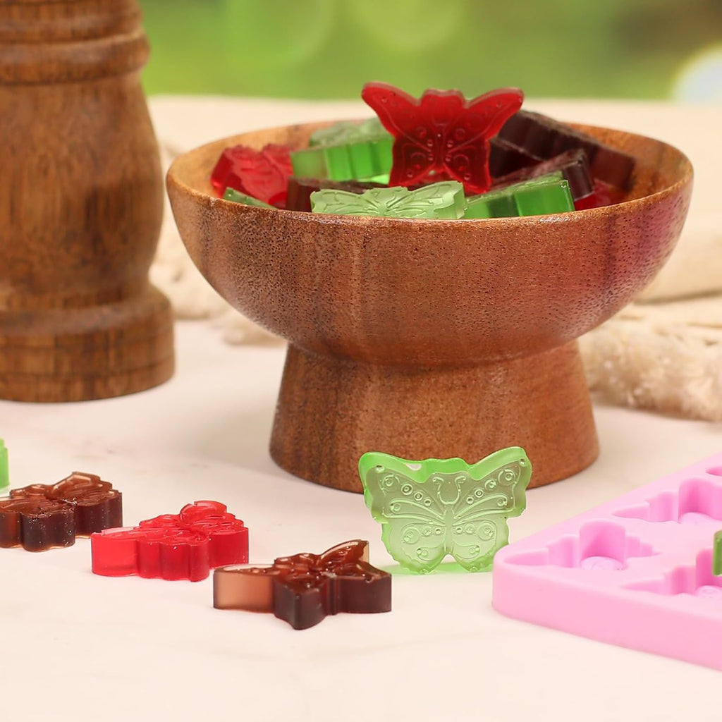 Marijuana Cannabis Hemp Leaf Silicone Molds with 70 Cavities Shaped for Pot Chocolate Candy Gummy, Flower