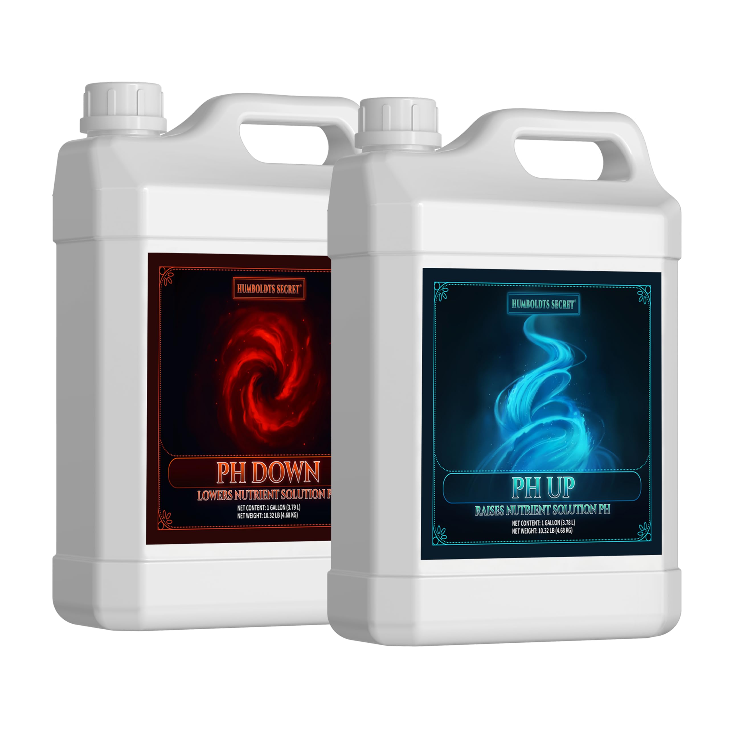 Humboldts Secret pH Up and pH Down Control Kit | Liquid Nutrient Solution Balancer for Plants | for Soil, Hydroponic, Coco, and DWC Systems | Supports Nutrient Absorption and Growth | 8 Ounce