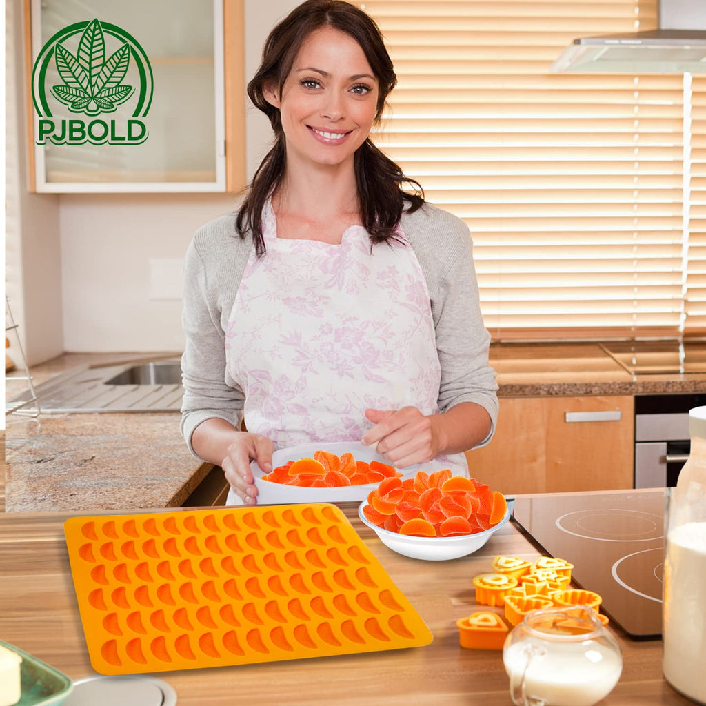 Marijuana Leaf Silicone Candy Mold - Half Sheet