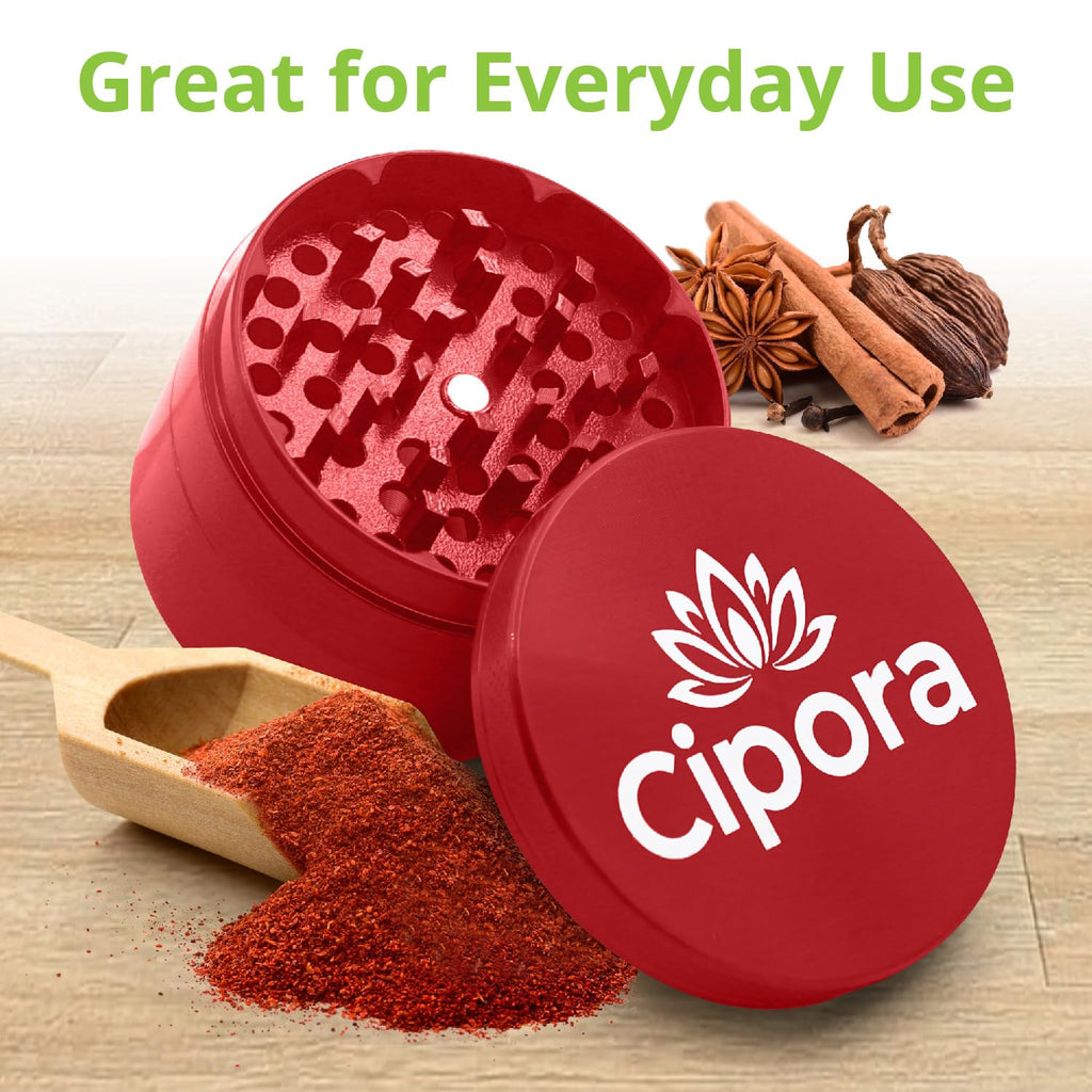 2.5" Manual Grinder (Silver)