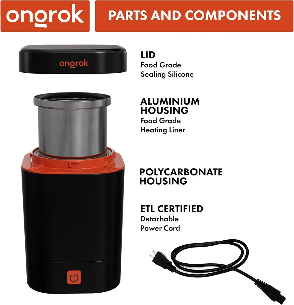 ONGROK Decarboxylator Machine for, Easy to Use and Beginner Friendly, Herb Decarb Box Appliance