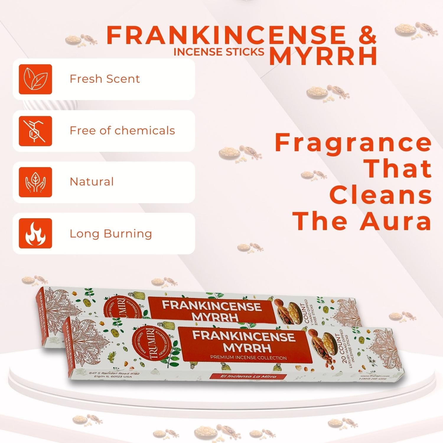 Cannabis Scented Incense Sticks - Total 40 Insence-Sticks - Dual Pack of 20 Insense - Inciensos - Inscents - Natural Non Toxic Ingredients - Incents - Incence - Inscense - Insents