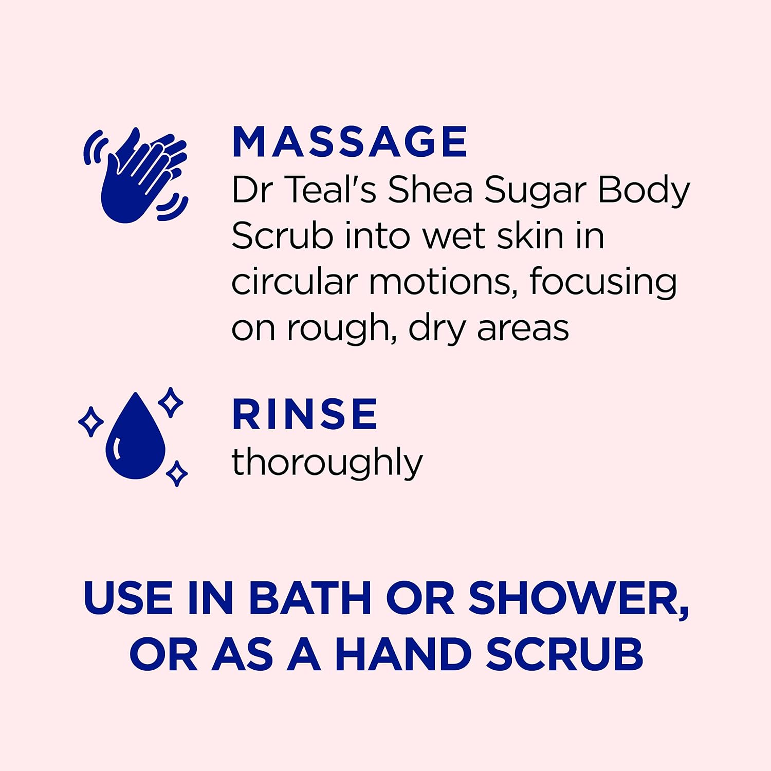 Dr Teal's Shea Sugar Body Scrub, Cannabis Sativa Hemp Seed Oil with Essential Oils, 19 oz (Pack of 3)