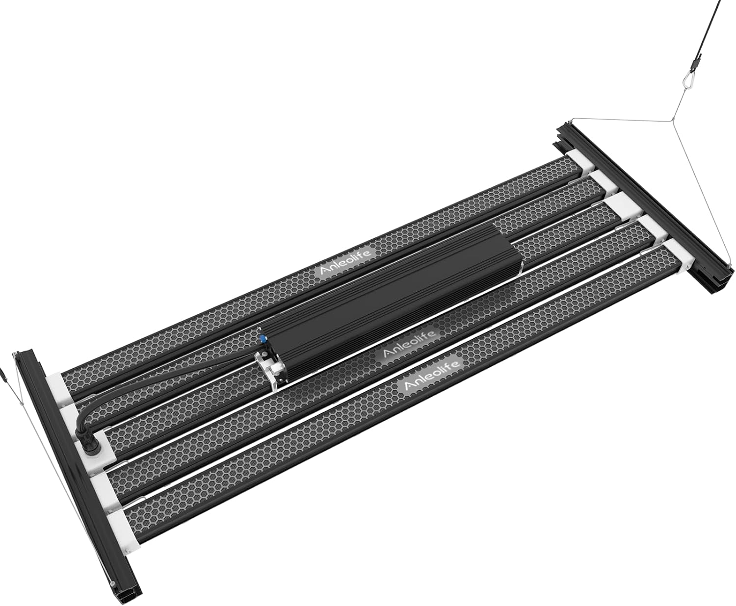 Stretchable LED Grow Lights with LM301H EVO Diodes 730W Full Spectrum Dimmable Daisy Chain 5x5ft Coverage Bar Style Commercial Growing Lamp for Greenhouses Plants