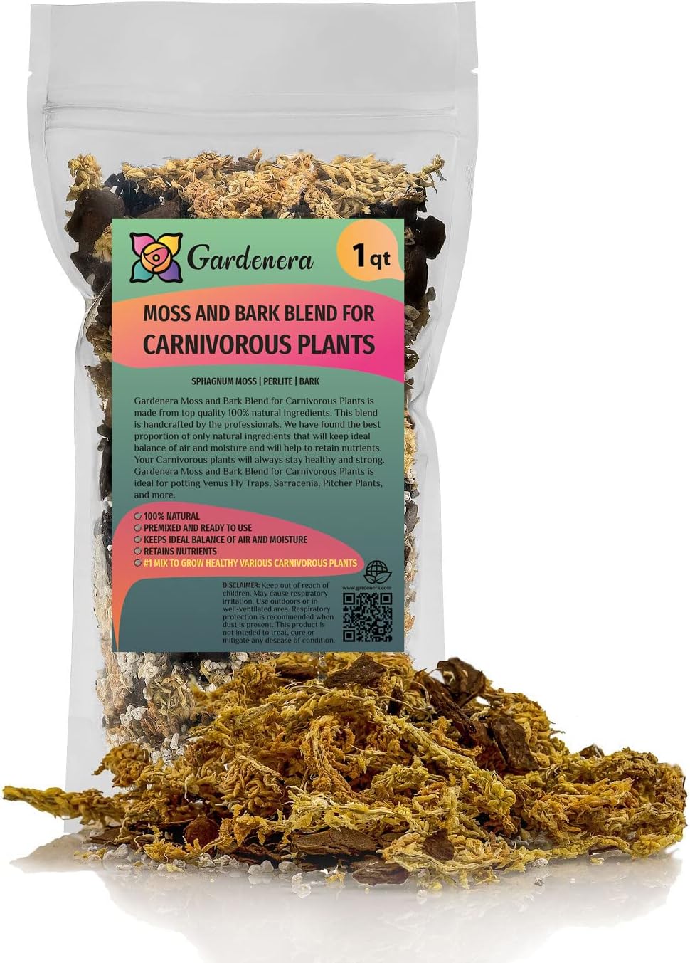 Premium JUST-ADD-Water Potting Soil Mix - Optimal Nutrient-Rich Blend for Thriving and HIGH-Yield Herbal Plants - 3 Quart