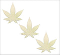 DIY 6 inch Marijuana Leaf Wood Cutout | Weed Leaf, CBD , Unfinished, Sanded, Weed Leaf Shape