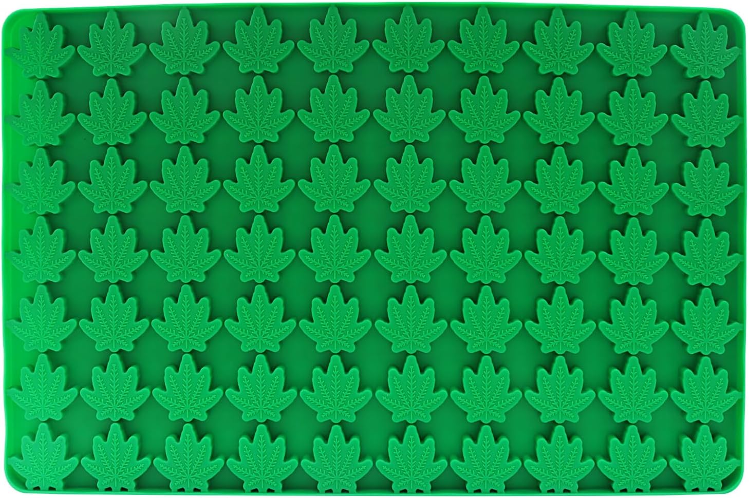 70 Cavity Leaf Silicone Molds | Food Grade, 3D Leaf Design, For Chocolates & Gummies, Cake Decorations, Snacks