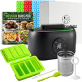 2-in-1 Herb Decarboxylator and Infuser, Oil Infuser & Butter Maker Machine | Magically Decarb Herbs, Infuse Butter Oil and Tinctures, - Complete Kit with Recipe Book & All Accessories, 3 Cups Capacity