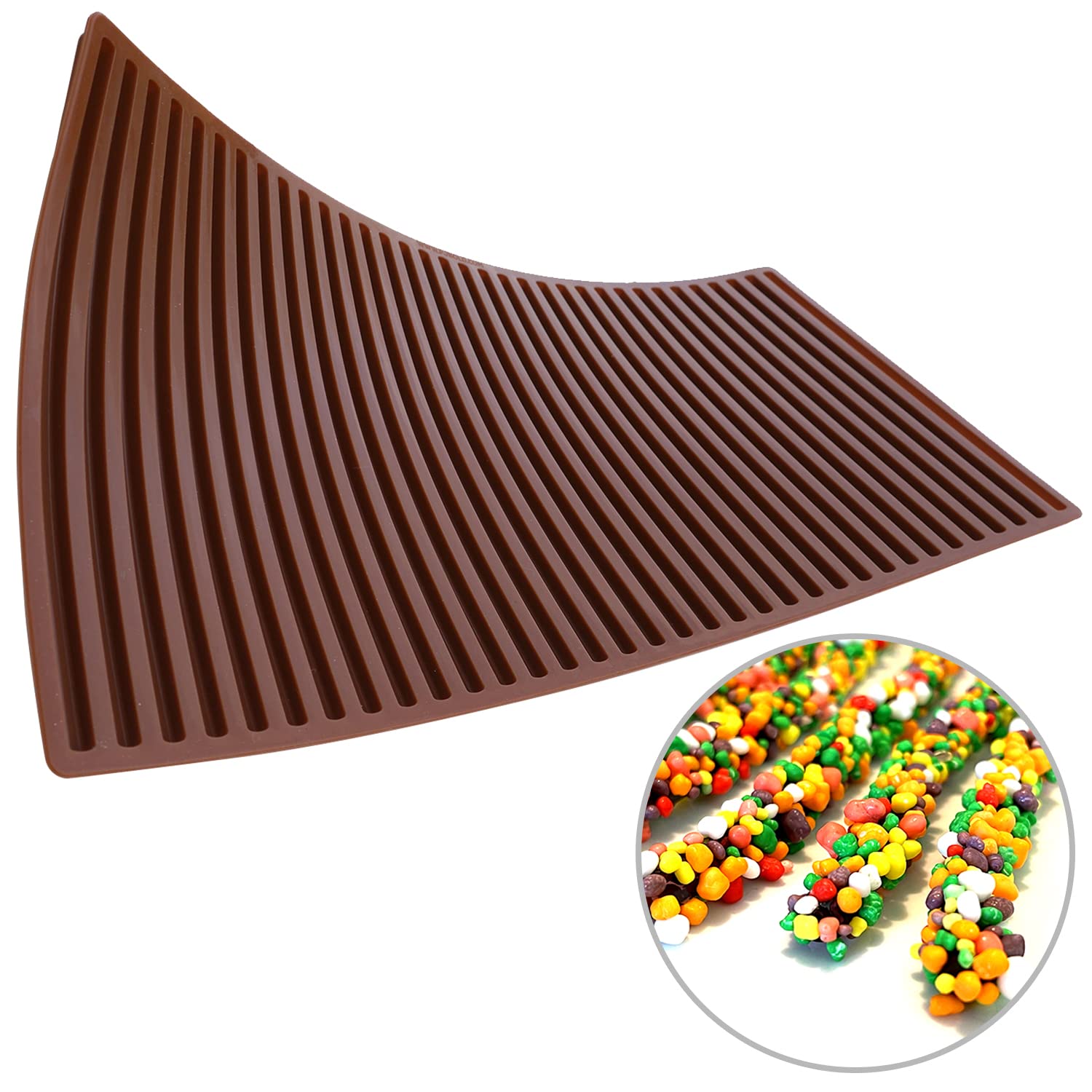 Marijuana Leaf Silicone Candy Mold - Half Sheet