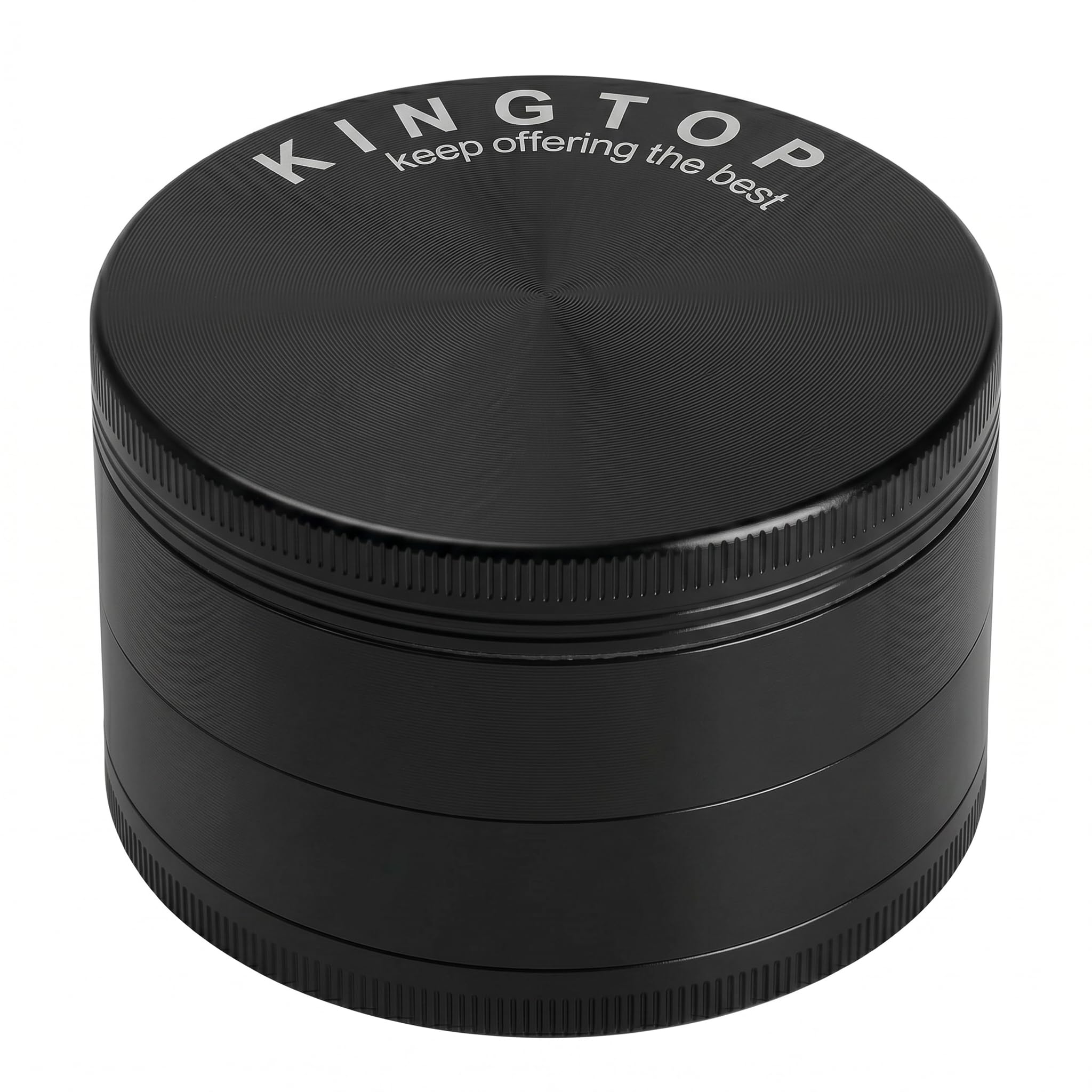 KINGTOP 3 Inch Large Grinder, Zinc Alloy Mills (Colorful)