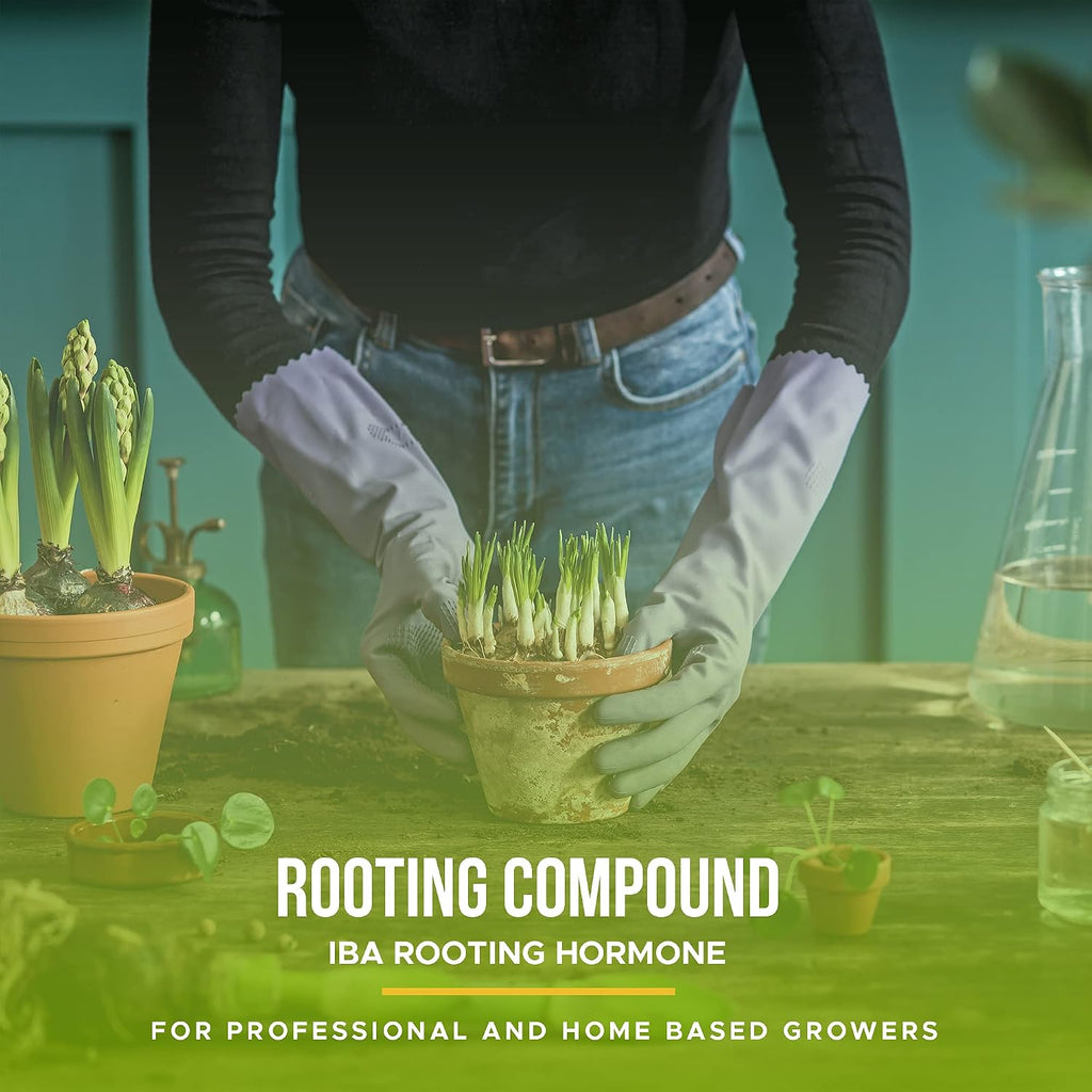 Rooting Hormone for Cuttings – .35 IBA Rooting Hormone - Cloning Gel Key to Plant Cloning - Midas Hydro Fast Growth Progatating Gel for Cuttings - Rooting Gel for Professional and Home Based Growers