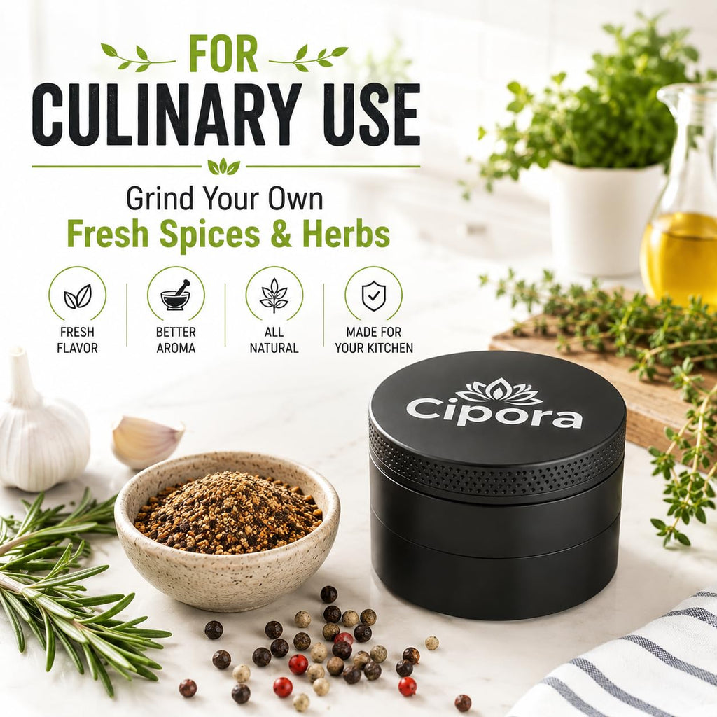 2.5" Manual Grinder (Silver)