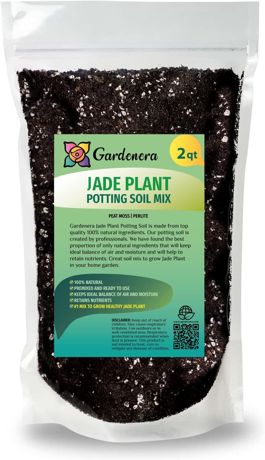 Premium JUST-ADD-Water Potting Soil Mix - Optimal Nutrient-Rich Blend for Thriving and HIGH-Yield Herbal Plants - 3 Quart