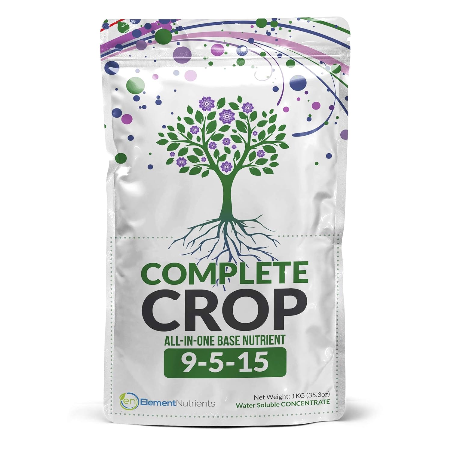 Complete Crop 9-5-15 - All-in-One Plant Food by Element Nutrients (1000g)
