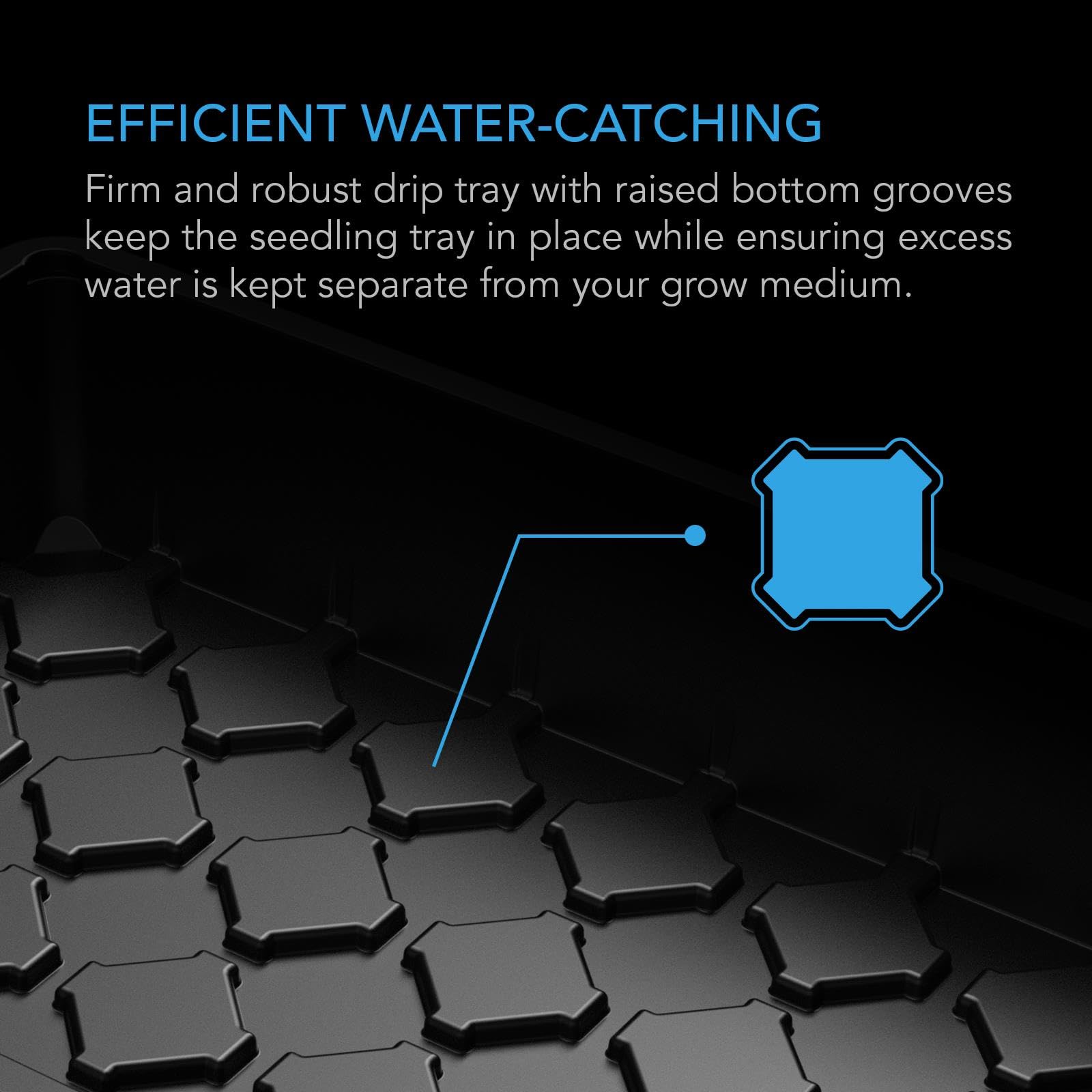 AC Infinity Heavy-Duty Humidity Dome 5x8 Germination Kit | Full Spectrum LED Grow Light Bars w/Samsung LM301H EVO LEDs, Heat Mat, 3mm Dome, Trays, Vented Panels, for Seed Starting
