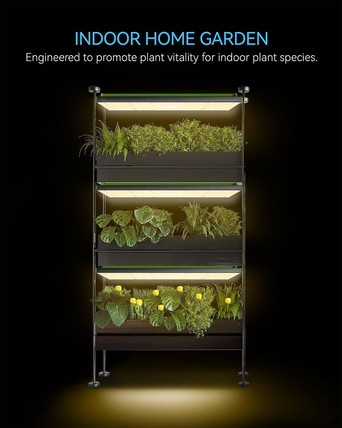70W Led Grow Light,Meet the Spectral Requirements for Plant Growth,hangable Grow Light for a Variety of Indoor Growing scenarios