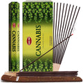 Cannabis Incense Sticks and Incense Stick Holder Bundle Insence Insense Hem Incense Sticks