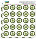 Contains THC Cannabis Marijuana Pot Planner Calendar Scrapbooking Crafting