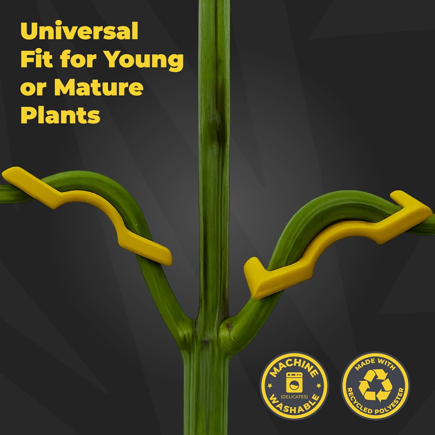 BudTrainer BudClips for Low Stress Plant Training, Green, 20-Pack | Universal LST Clips to Bend Or Train Stems | Durable Plant Support For Controlled Growth At Any Stage