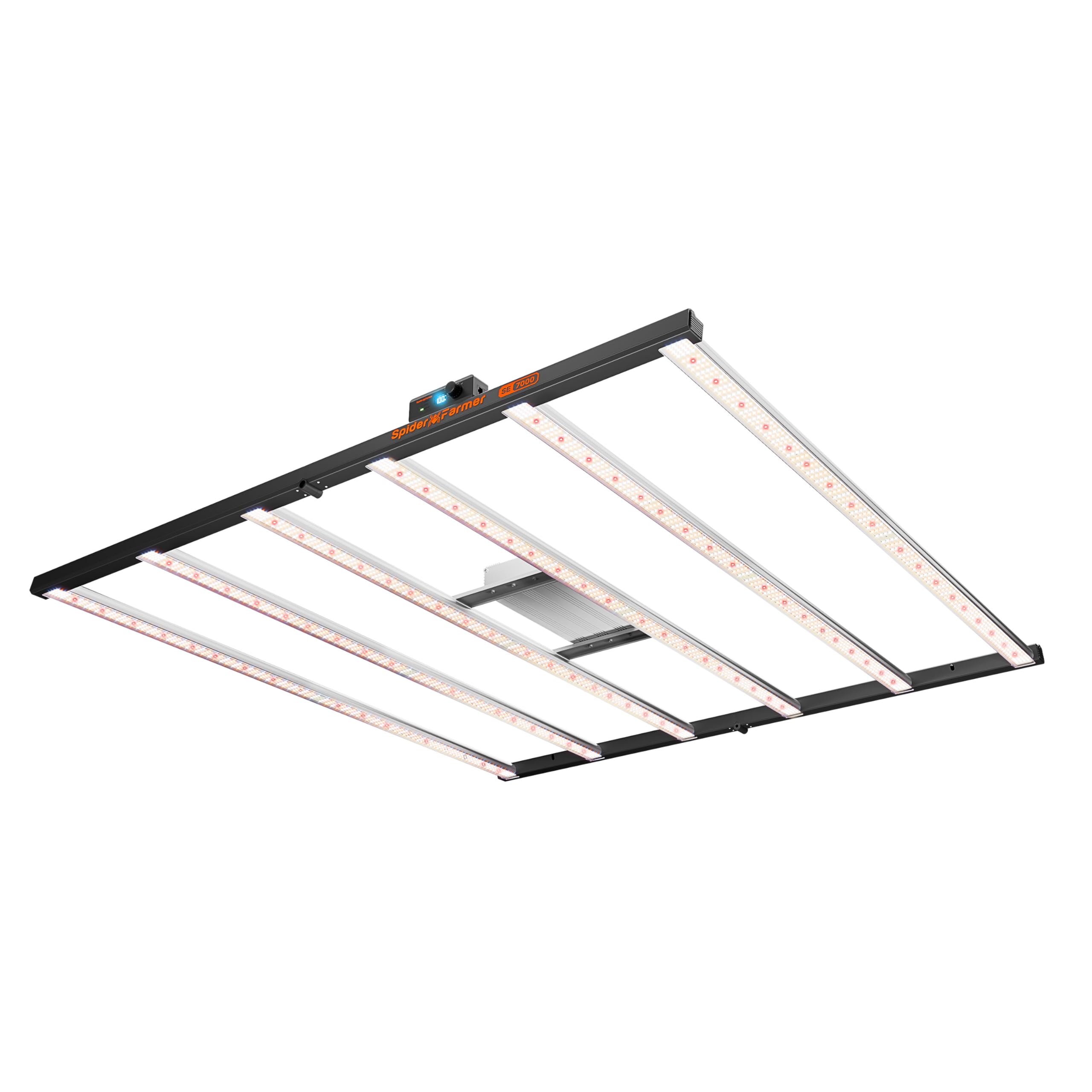 Spider Farmer SE4500 LED Grow Lights 320W, App Controlled & Osram Red | Dimmable Full Spectrum Bar Style Lamp with Osram Hyper Red, Fits 2x4 Grow Tent for Seedling Veg Flowering Indoor Plants