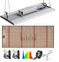 MA2000 LED Grow Lights for Seed Starting Vegetables Bloom, 200W Dimmable Daisy Chain, Grow Lights for Indoor Plants Full Spectrum for 2x4/4x4ft Coverage, Grow Tent, High Yield Cultivation