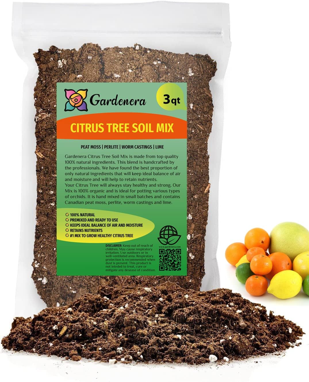 Premium JUST-ADD-Water Potting Soil Mix - Optimal Nutrient-Rich Blend for Thriving and HIGH-Yield Herbal Plants - 3 Quart