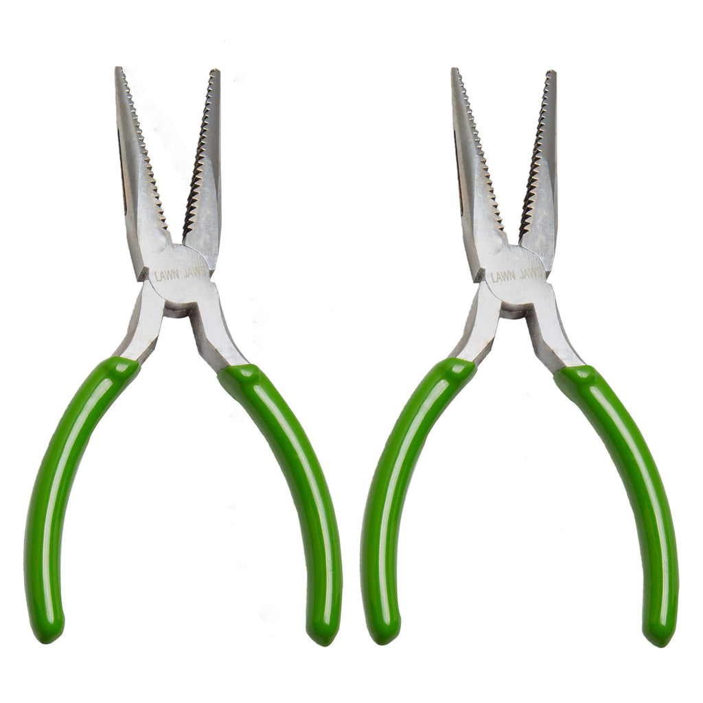 Original Shark Tooth Weed Puller Tool, Grabs Weeds by the Root | Handheld Root Removal for Dandelion, Crabgrass & More- Heavy Duty Garden Weeding Tool for Lawn Care, Landscaping & Gardening
