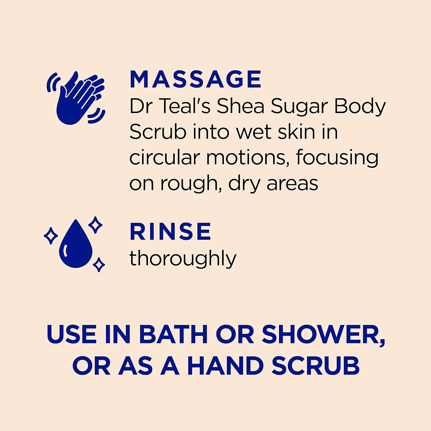 Dr Teal's Shea Sugar Body Scrub, Cannabis Sativa Hemp Seed Oil with Essential Oils, 19 oz (Pack of 3)