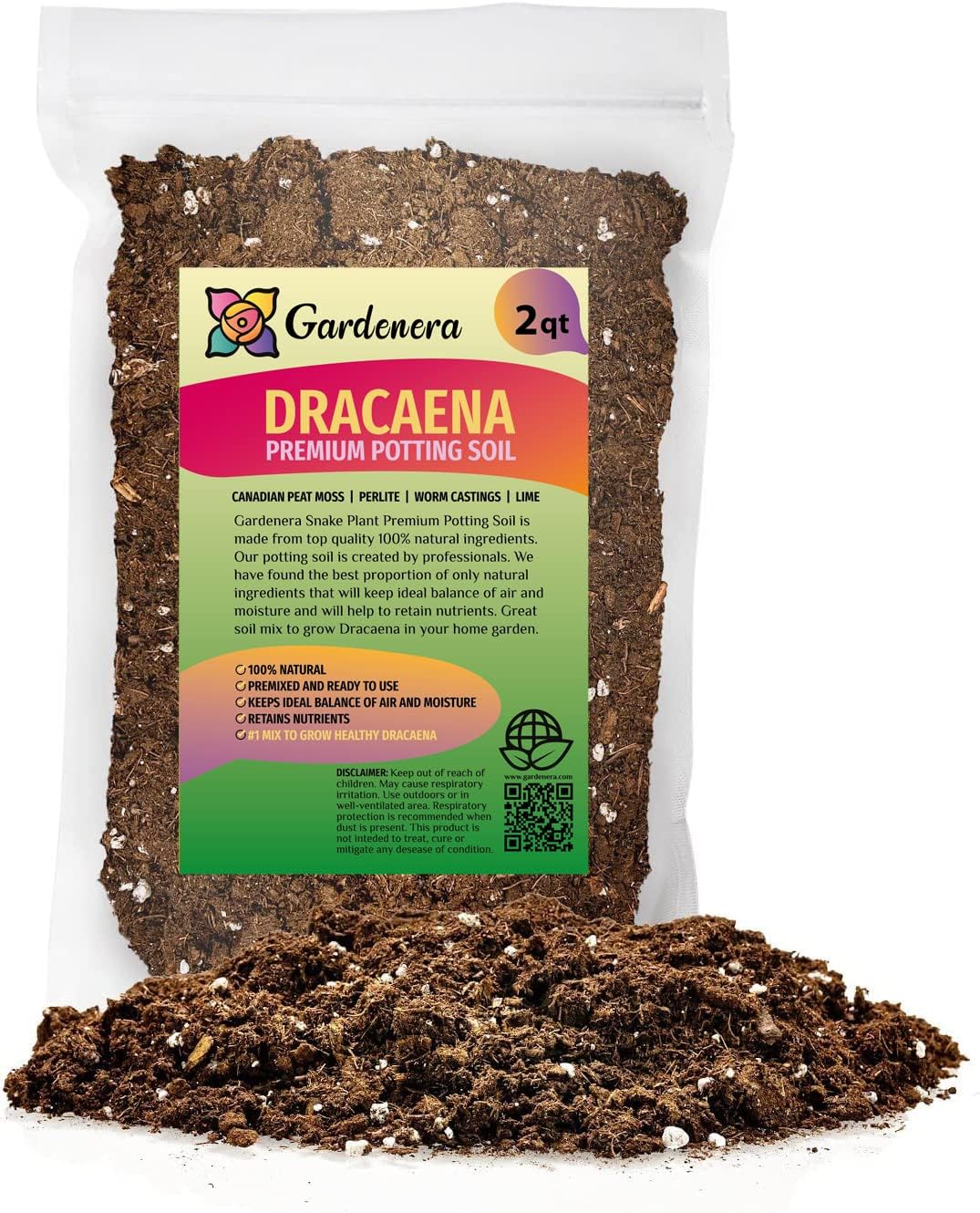 Premium JUST-ADD-Water Potting Soil Mix - Optimal Nutrient-Rich Blend for Thriving and HIGH-Yield Herbal Plants - 3 Quart