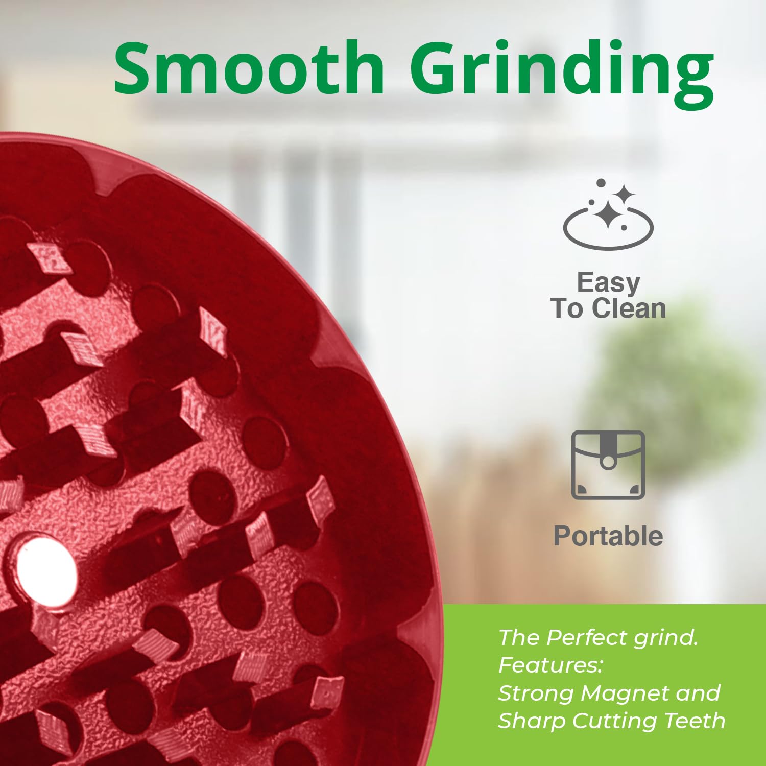 2.5" Manual Grinder (Silver)