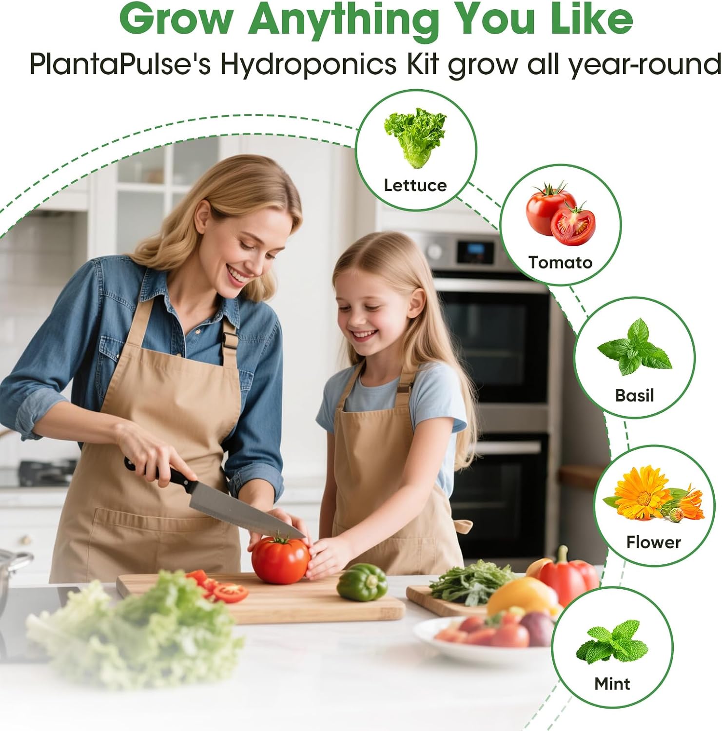 129 Pcs Hydroponic Pods Kit with A&B Plant Food, 50 Grow Sponges, 50 Plant Labels, 12 Grow Baskets, 12 Grow Domes and 1 Tweezers - Indoor Hydroponics Supplies
