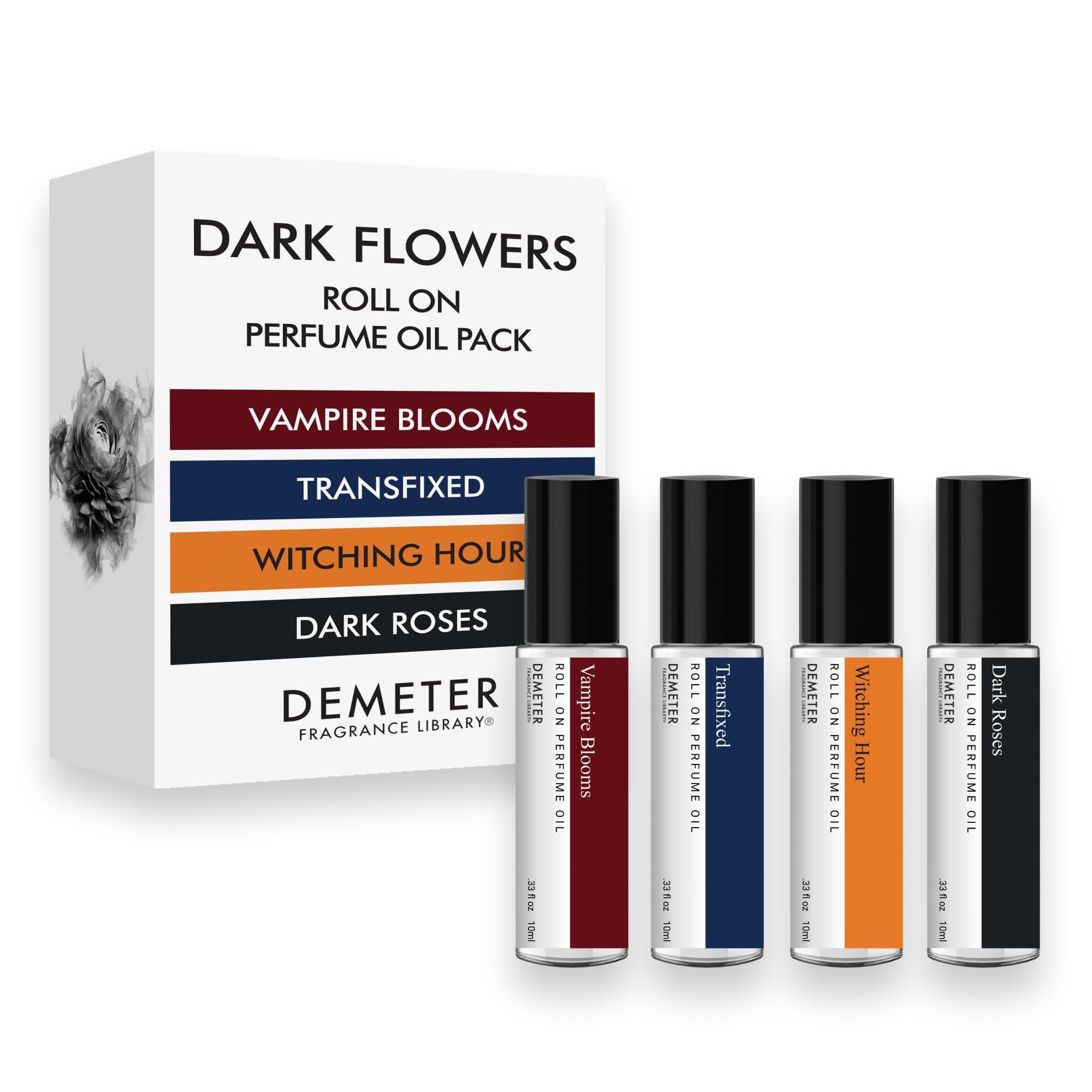 DEMETER Cannabis Flower Roll On Perfume Oil, 0.33 Oz, Long-Lasting
