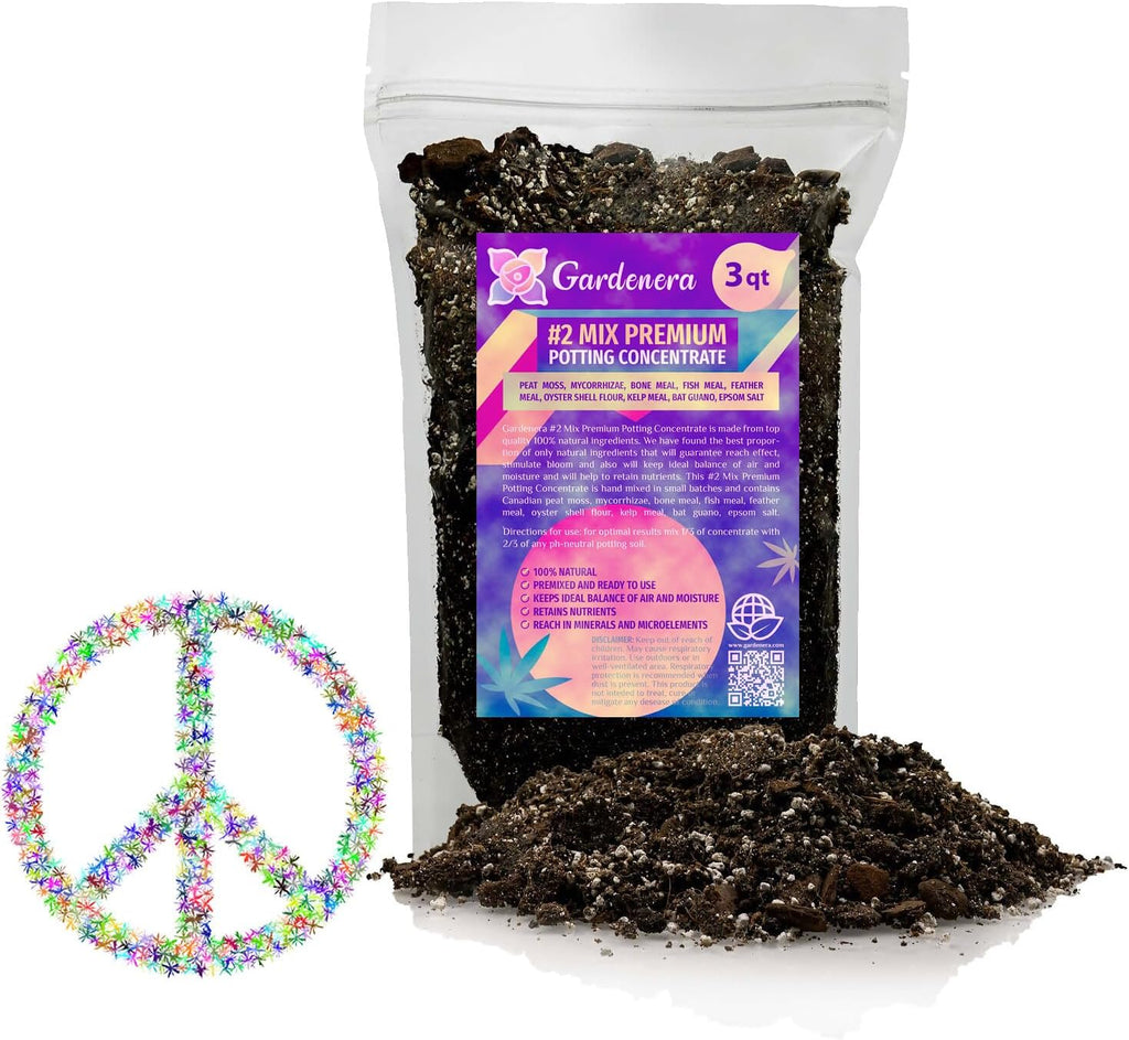 Premium JUST-ADD-Water Potting Soil Mix - Optimal Nutrient-Rich Blend for Thriving and HIGH-Yield Herbal Plants - 3 Quart