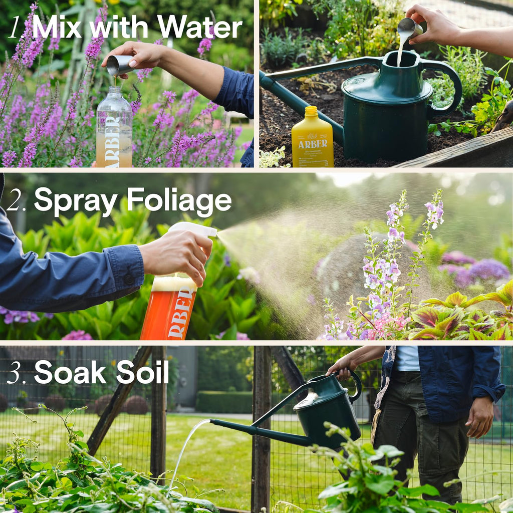 Organic Insecticide & Fungicide for Plants - Indoor/Outdoor, 16oz | Indoor and outdoor protection controls powdery mildew, spider mites, aphids, whiteflies, and fungus gnats