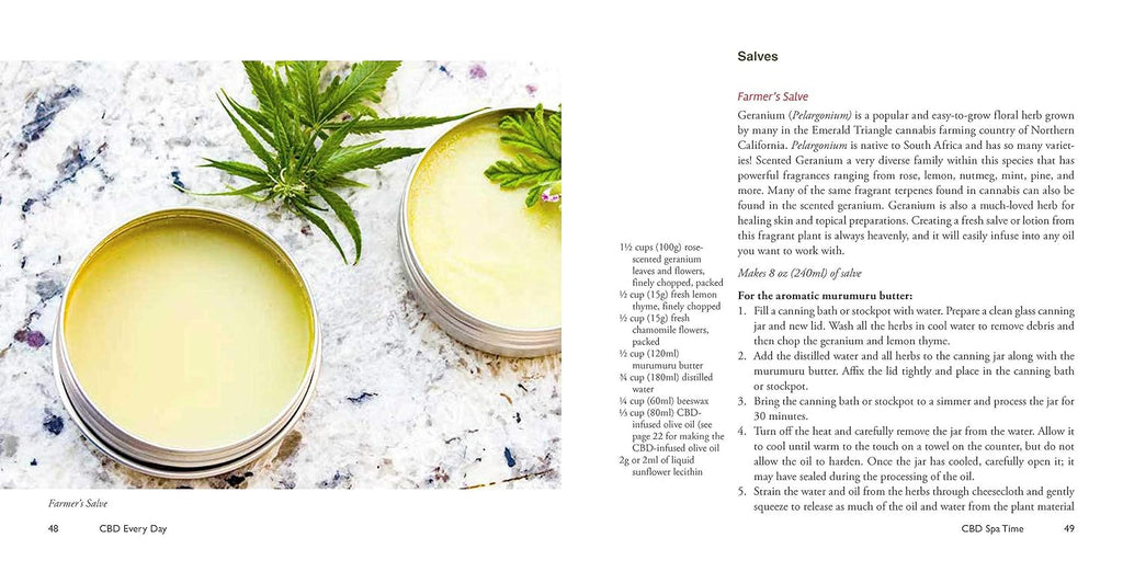 CBD Every Day: How to Make Cannabis-Infused Massage Oils, Bath Bombs, Salves, Herbal Remedies, and Edibles
