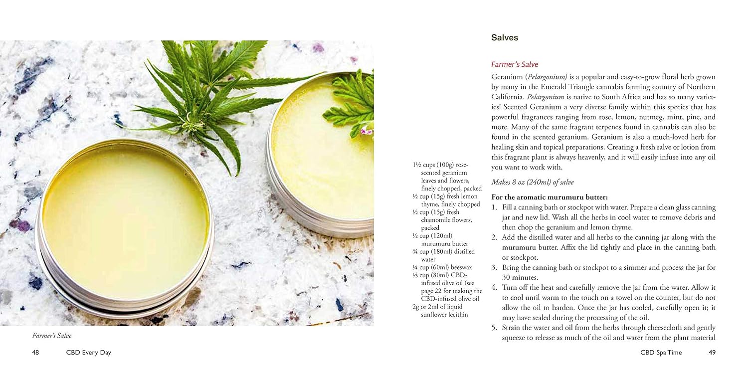 CBD Every Day: How to Make Cannabis-Infused Massage Oils, Bath Bombs, Salves, Herbal Remedies, and Edibles