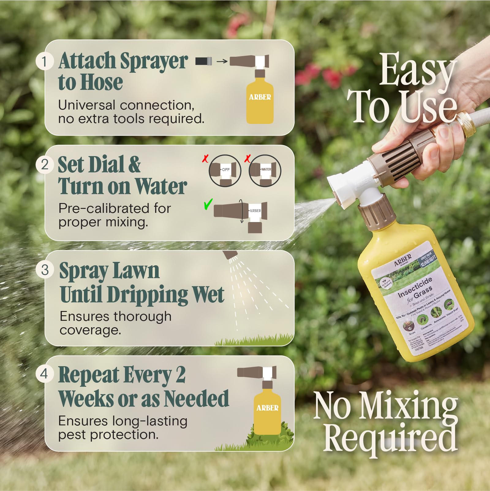 Organic Insecticide & Fungicide for Plants - Indoor/Outdoor, 16oz | Indoor and outdoor protection controls powdery mildew, spider mites, aphids, whiteflies, and fungus gnats