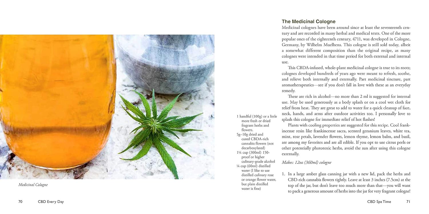 CBD Every Day: How to Make Cannabis-Infused Massage Oils, Bath Bombs, Salves, Herbal Remedies, and Edibles