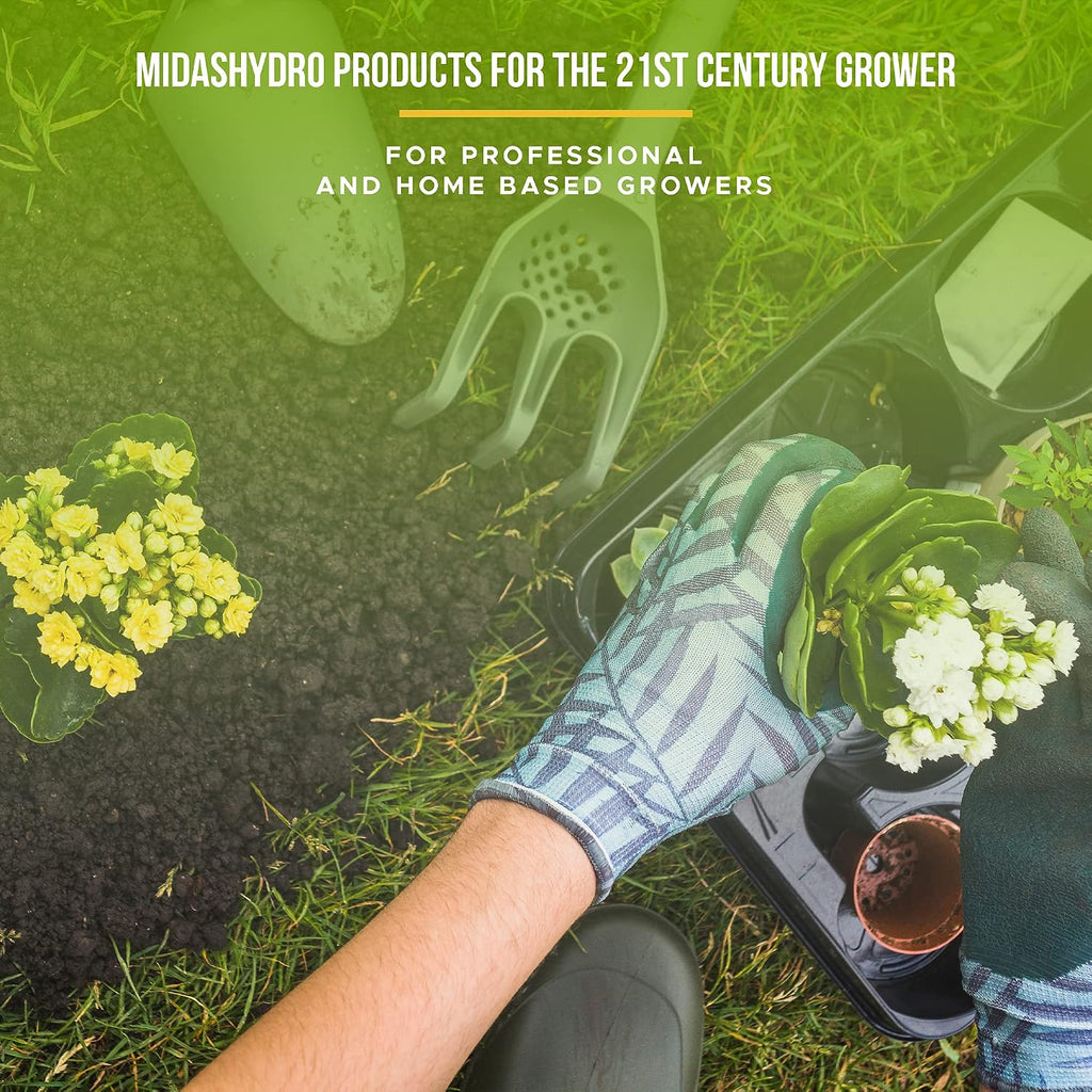 Rooting Hormone for Cuttings – .35 IBA Rooting Hormone - Cloning Gel Key to Plant Cloning - Midas Hydro Fast Growth Progatating Gel for Cuttings - Rooting Gel for Professional and Home Based Growers