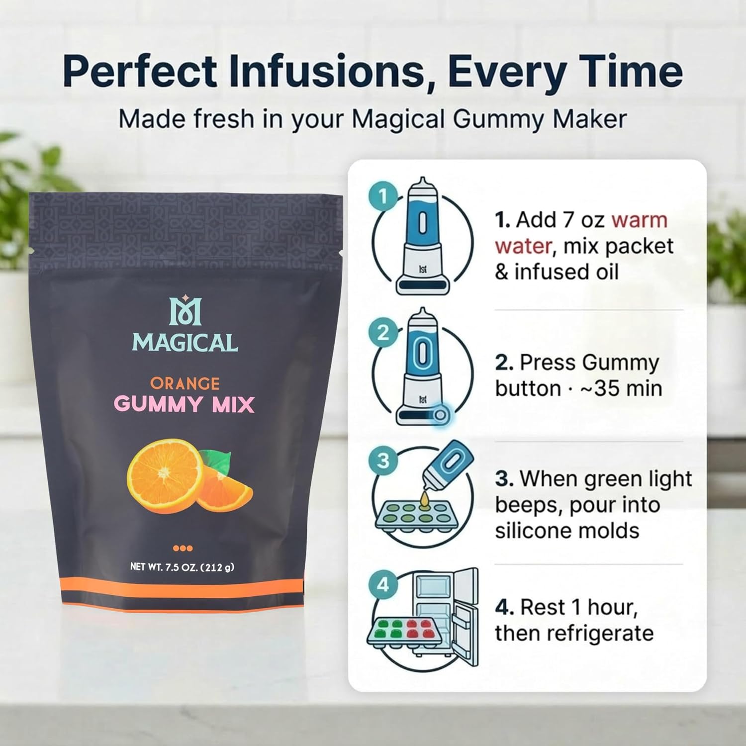 Magical Butter Gummy Mix | Homemade Candy Making Mix