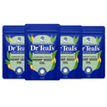 Dr Teal's Pure Epsom Salt, Cannabis Sativa Hemp Seed Oil, 3 lb (Pack of 4)