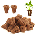 150PCS Seed Starter Plugs, Expandable Grow Sponges Compatible with 105 & 128 Cell Nursery Trays, Breathable Grow Media for Seed Starting, Hydroponics, Indoor Gardening & Plant Propagation
