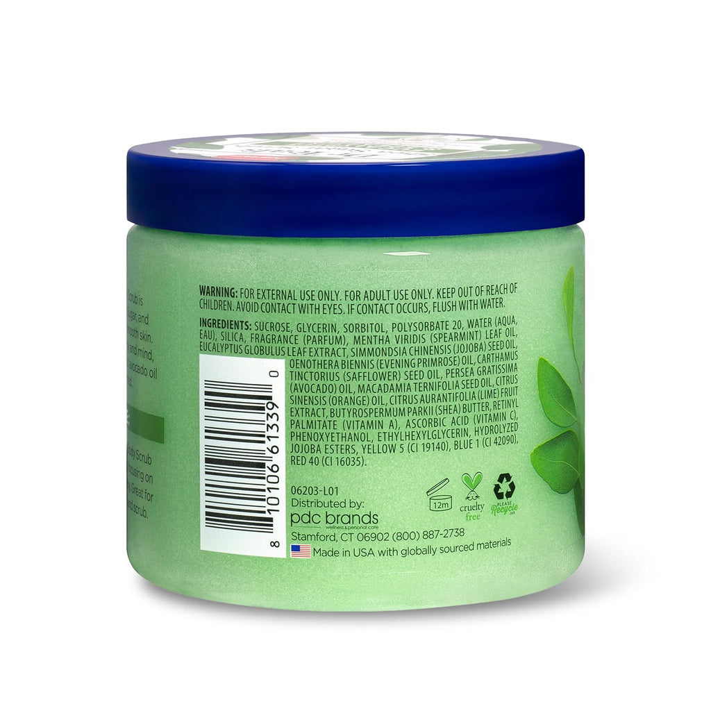 Dr Teal's Shea Sugar Body Scrub, Cannabis Sativa Hemp Seed Oil with Essential Oils, 19 oz (Pack of 3)