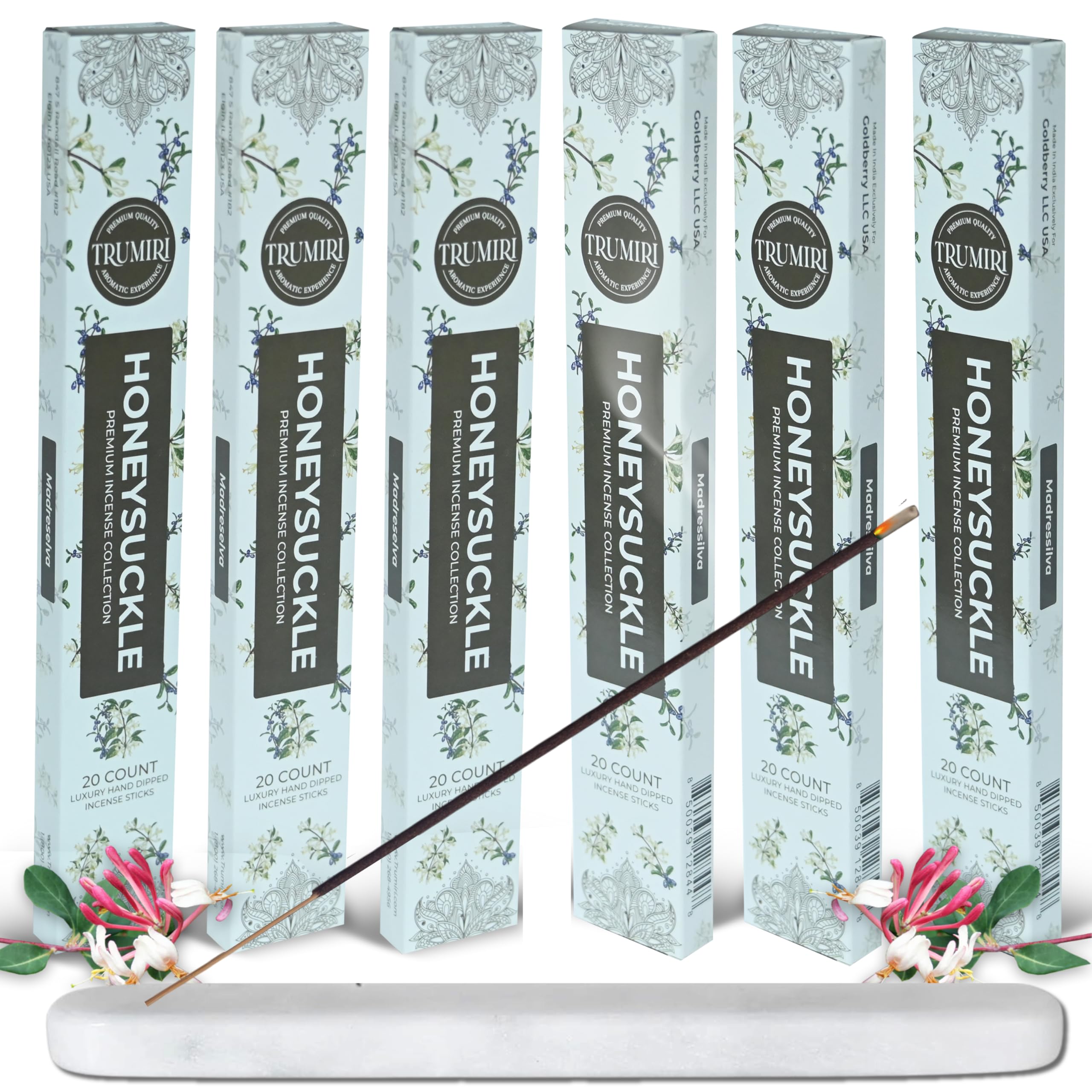 Cannabis Scented Incense Sticks - Total 40 Insence-Sticks - Dual Pack of 20 Insense - Inciensos - Inscents - Natural Non Toxic Ingredients - Incents - Incence - Inscense - Insents