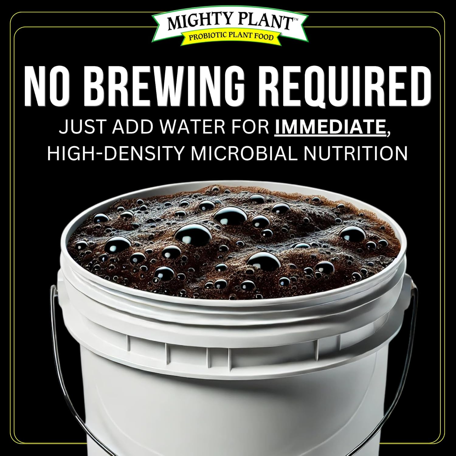 Instant Compost Tea (5 oz) – Probiotic Plant Food Bloom Booster & Yield Booster for Hydroponics & All Gardening Types | Microbial Formula Converts Amino Acids for Enhanced Growth (5, Ounces)